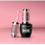 Rubber Base Shiny Rose Silcare, baza elastica cu sidef pentru oja uv, 9 ml